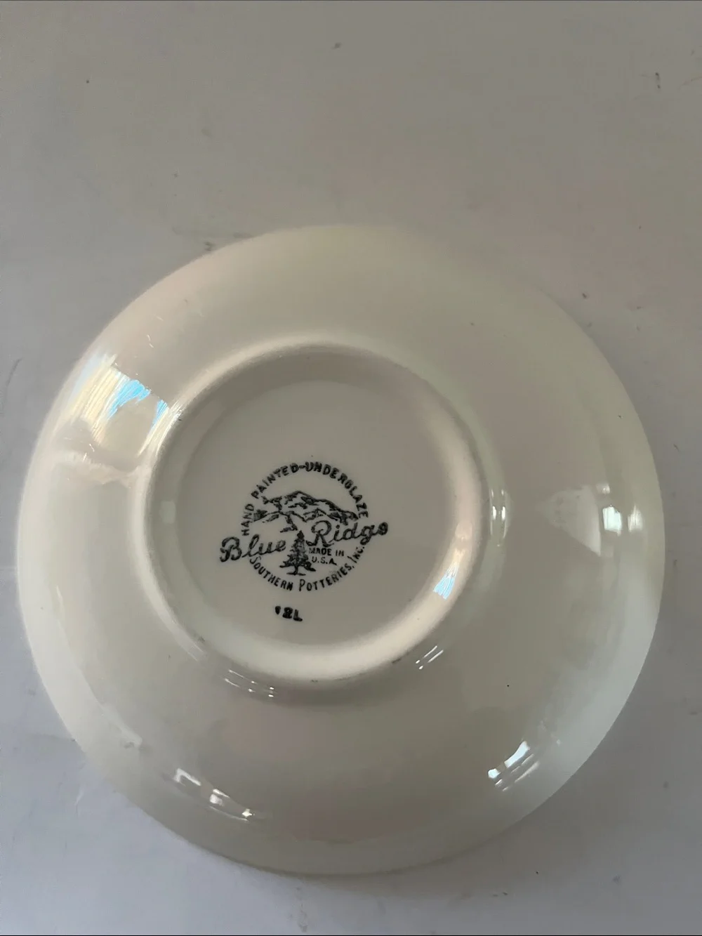 Blue Ridge Pottery elegant cream